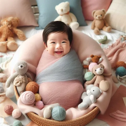 قنداق کردن و خواباندن کودک