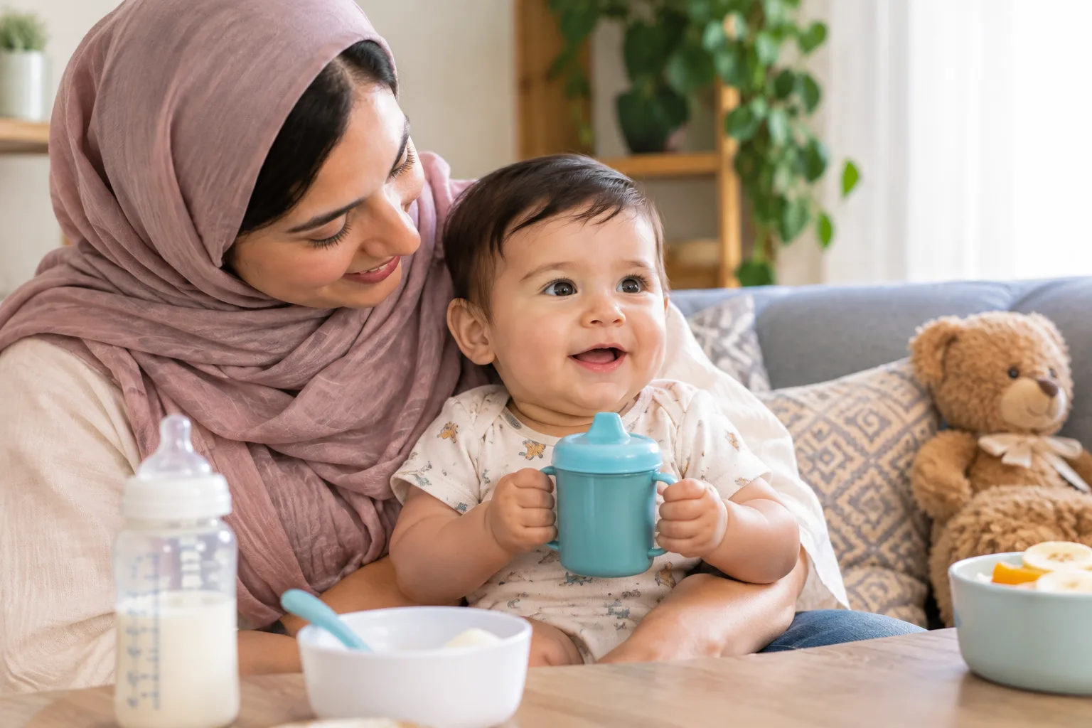 آب دادن به نوزاد؛ از چند ماهگی می‌توان به نوزاد آب داد؟