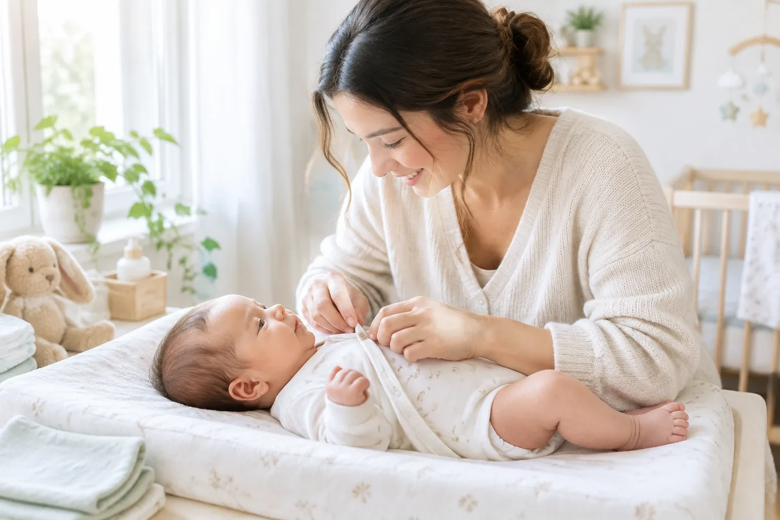پوشیدن لباس نوزاد به چه صورت باید باشد؟ نکات ایمنی و انتخاب صحیح | گهوارک