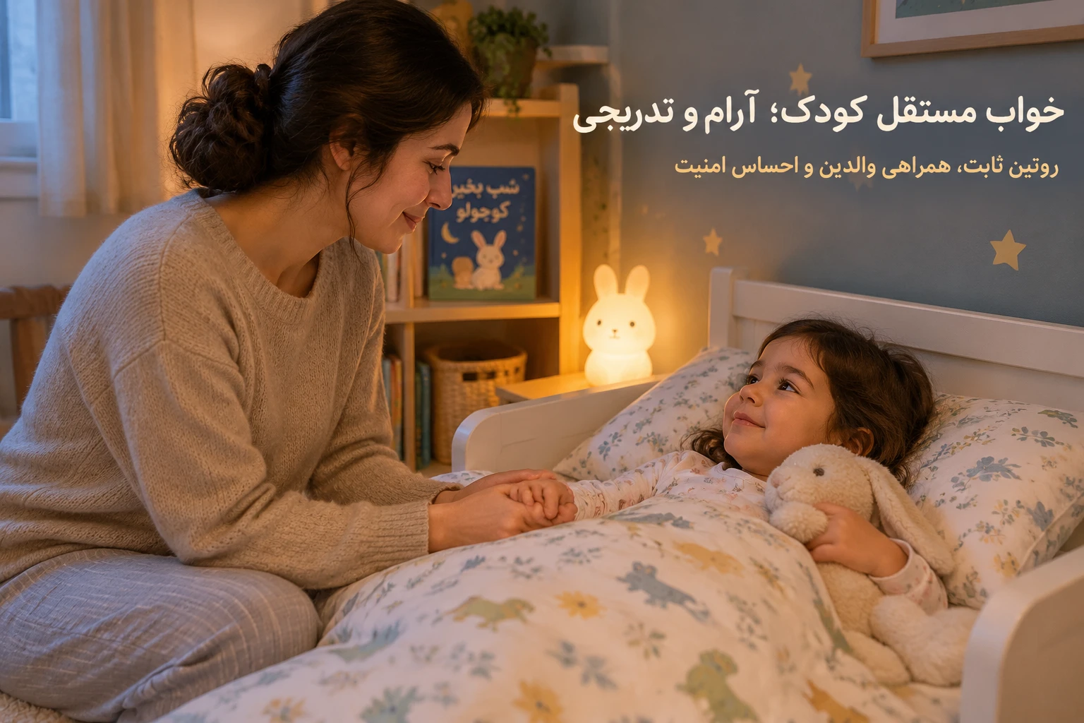 خواب مستقل کودک یا کنار والدین؟ راهنمای خواب ایمن و مناسب سن