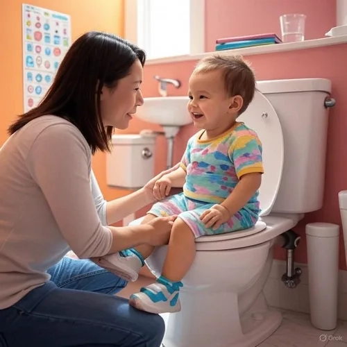 چگونگی عادت دادن کودک به دستشویی رفتن : راهنمای کامل