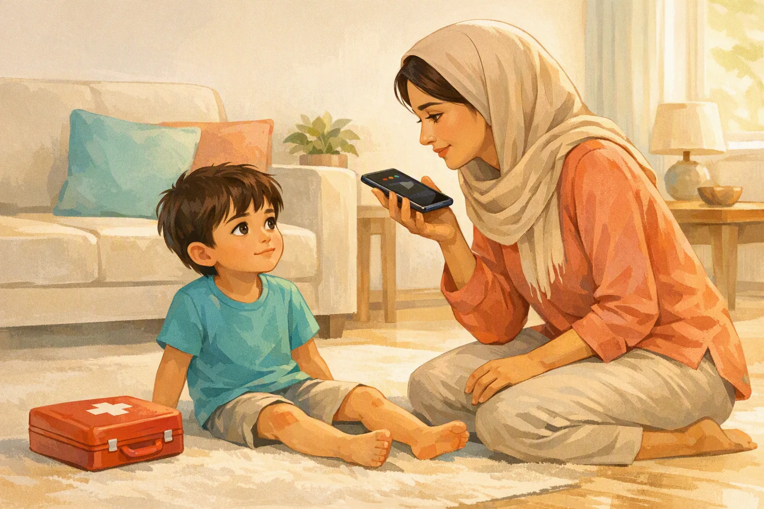 کمک‌های اولیه کودکان؛ راهنمای خفگی، سوختگی و احیا