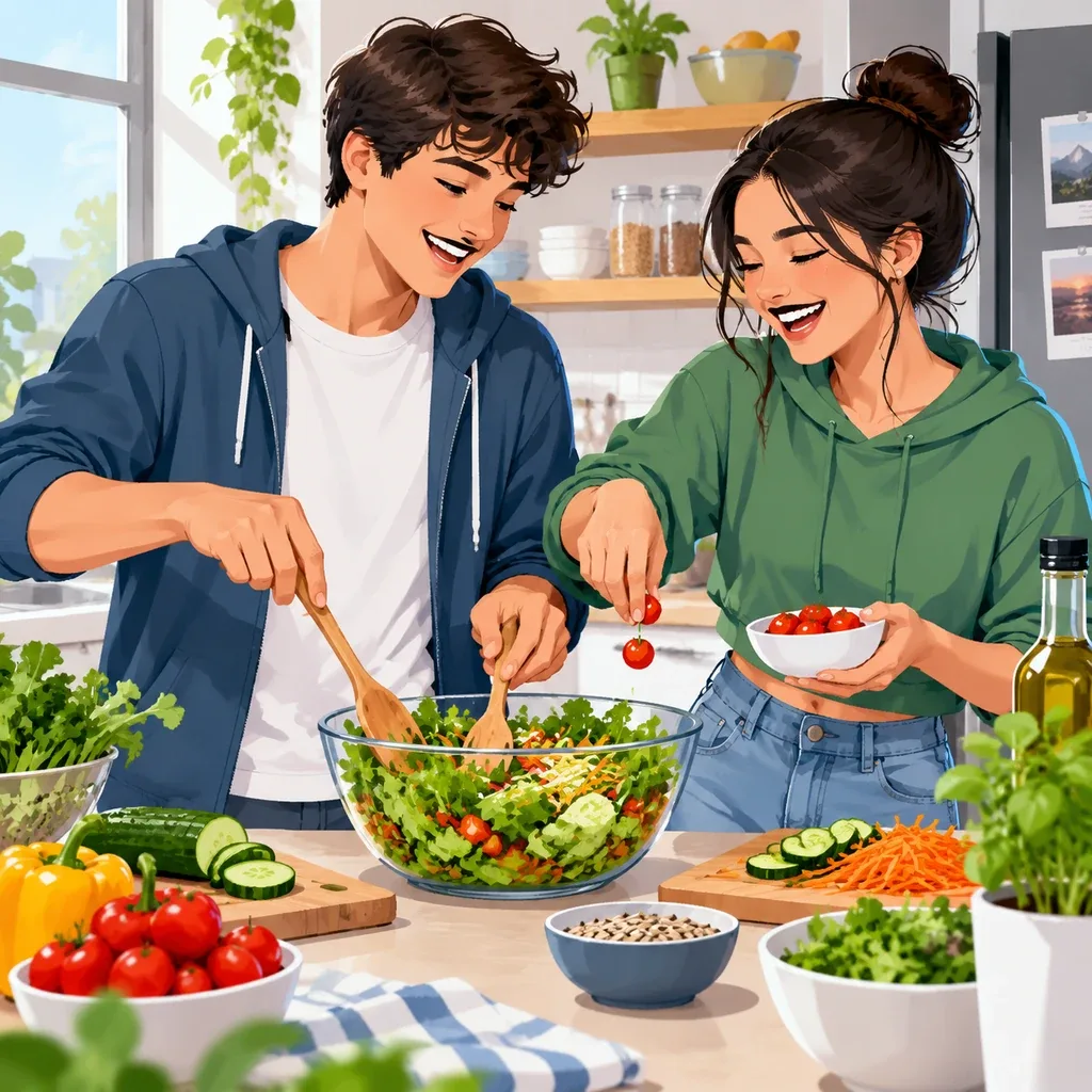 تغذیۀ صحیح در دوران نوجوانی و جوانی؛ نیازهای غذایی، رشد قدی و بلوغ