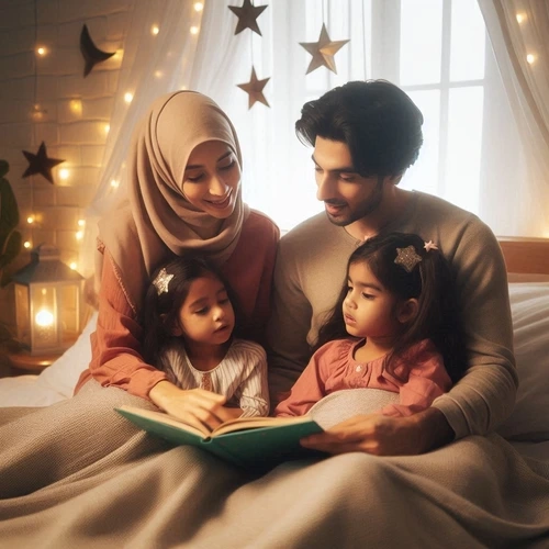 قصه گفتن و گفتگو با کودکان