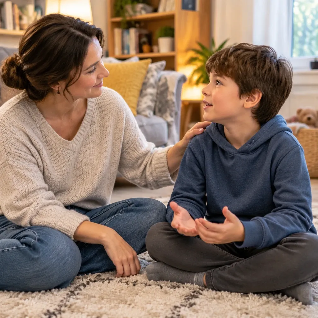 گوش دادن به حرف‌های کودک؛ چگونه شنونده بهتری برای فرزندمان باشیم؟