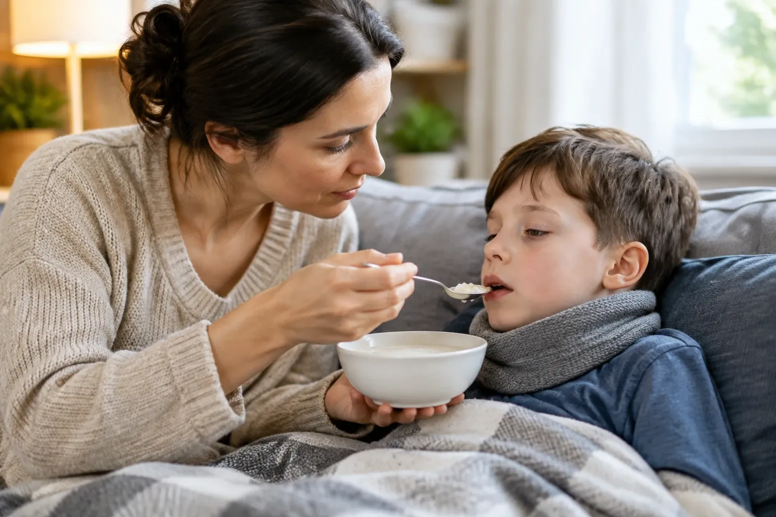 تغذیه کودک در زمان اسهال؛ غذاهای مناسب و پیشگیری از کم‌آبی