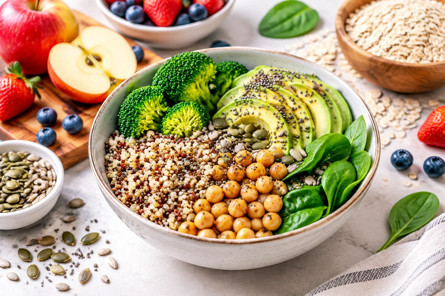 ۸ ماده غذایی پرفیبر برای کودکان + فواید فیبر و مقدار مورد نیاز