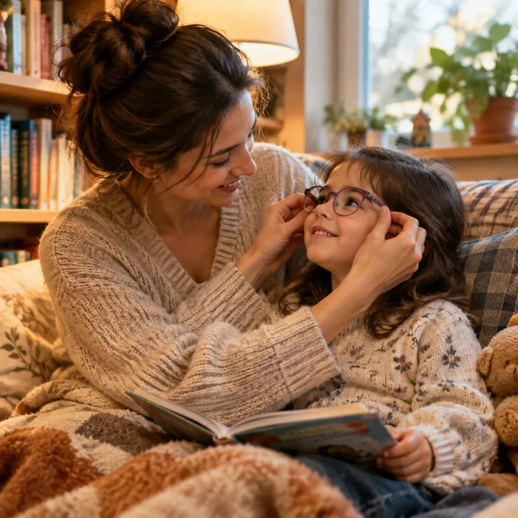 چرا کودک شما از عینک زدن خوشش نمیاید؟ دلایل و راهکارهای علمی