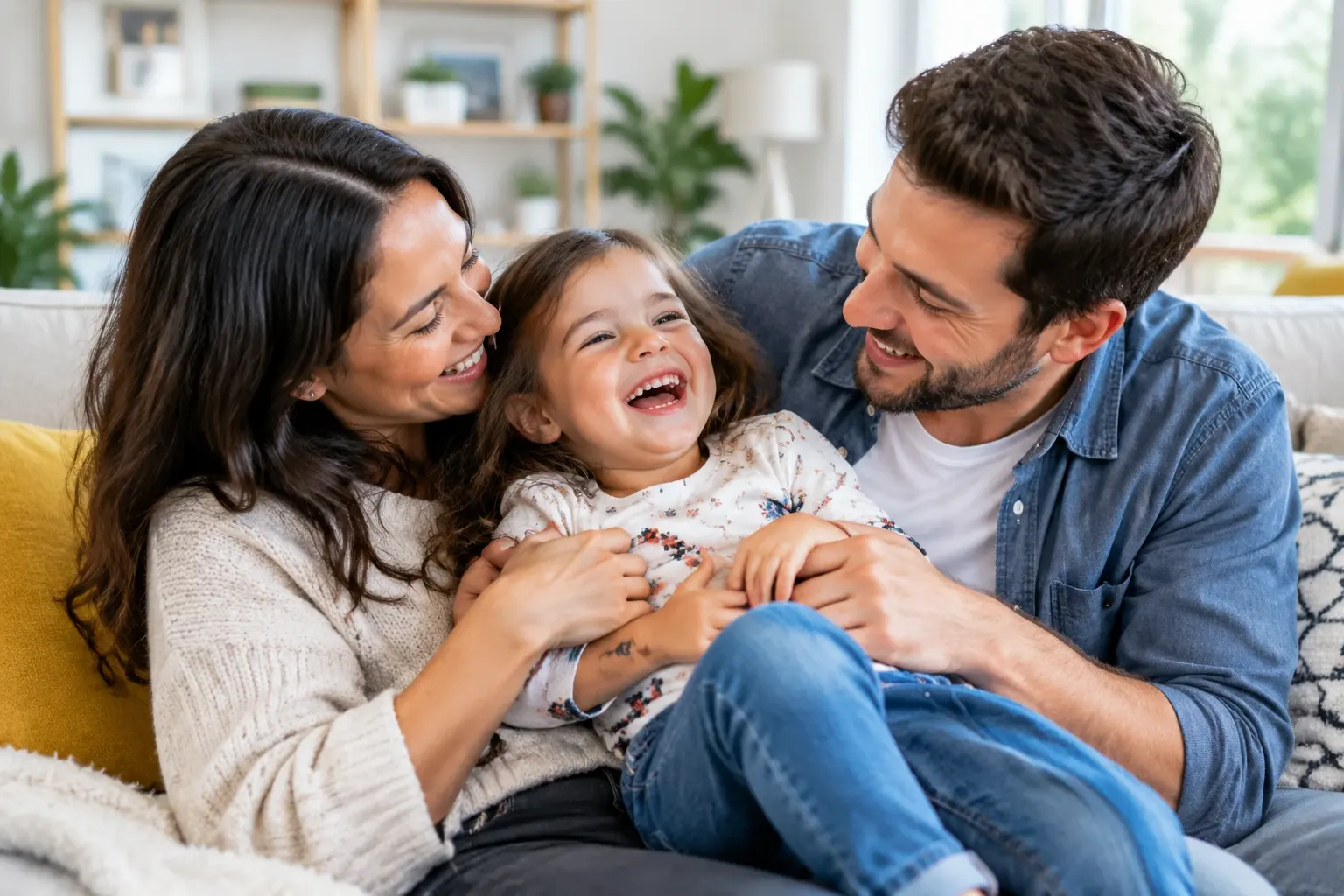 نیاز کودکان به نوازش؛ فواید تماس فیزیکی و لمس سالم