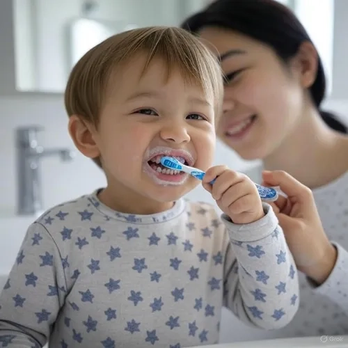 بهترین راه‌ها برای مسواک زدن کودکان : راهنمای والدین