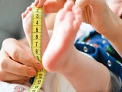 نمودار رشد نوزاد نارس دختر و پسر